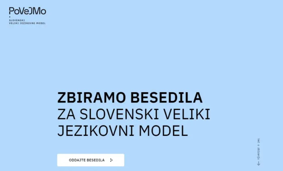 Informativna slika Zbiramo besedila; vir: znanost.sta.si Informativna slika Zbiramo besedila; vir: znanost.sta.si